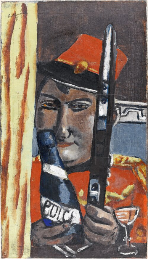 The Peruvian Soldier Wants to Drink, 1929, Max Beckmann