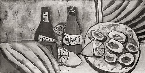 Still Life with Oysters, 1931, Max Beckmann