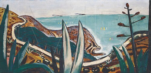 La Corniche, 1931, Max Beckmann