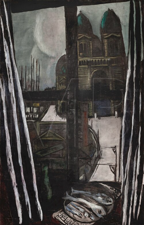 Church in Marseille, 1931, Max Beckmann