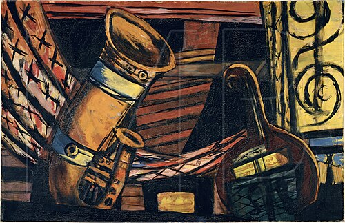 Orchestra, 1932, Max Beckmann