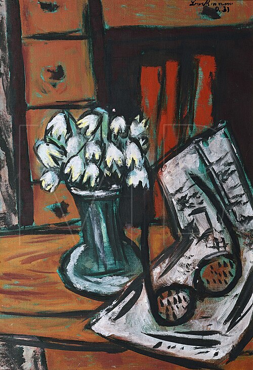 Snowdrops, 1933, Max Beckmann