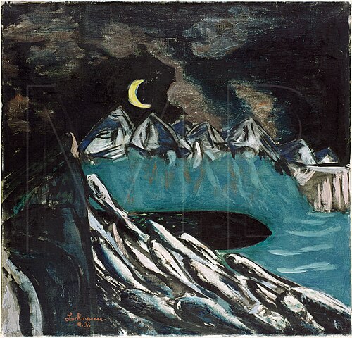 Walchensee, 1933, Max Beckmann