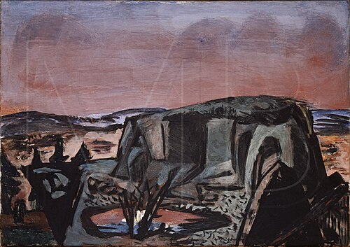 The Moor (The Moosberg), 1934, Max Beckmann