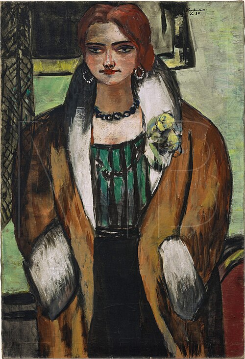 Portrait of Naïla, 1934, Max Beckmann