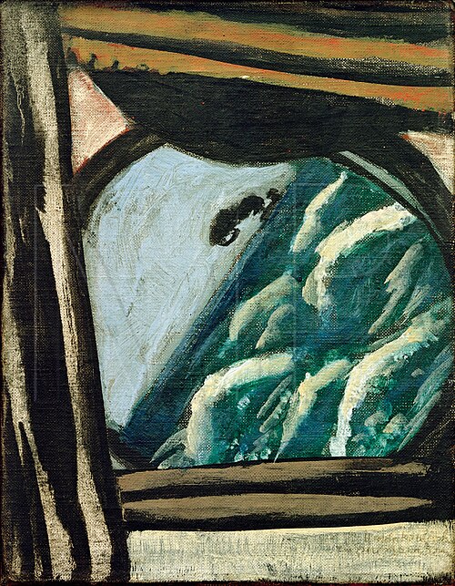 View from the Porthole, 1934, Max Beckmann