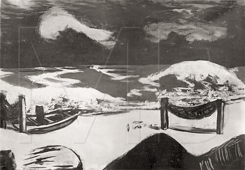 After the Storm (Black Sea), 1935, Max Beckmann