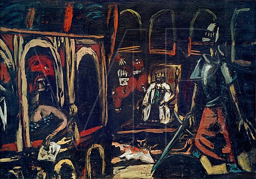 Dream Theatre, 1936, Max Beckmann