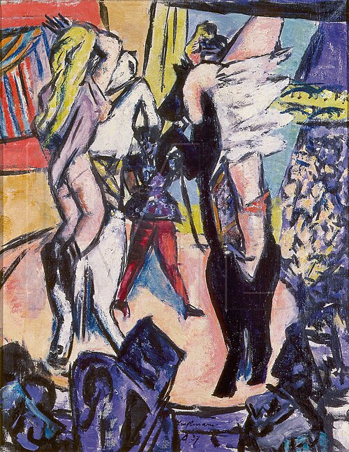 Tabarin, 1937, Max Beckmann