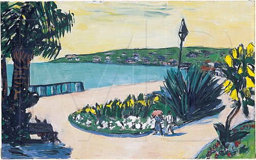 Small Italian Landscape, 1938, Max Beckmann