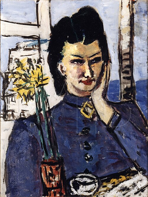 Portrait of Ira Morgenroth, 1939, Max Beckmann