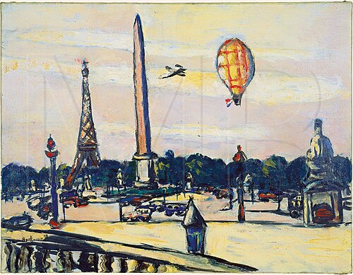 Place de la Concorde by Day, 1939, Max Beckmann