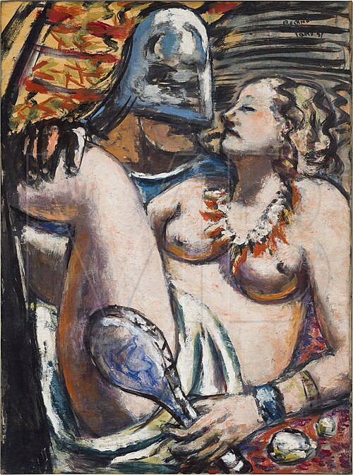 Mars and Venus, 1939, Max Beckmann