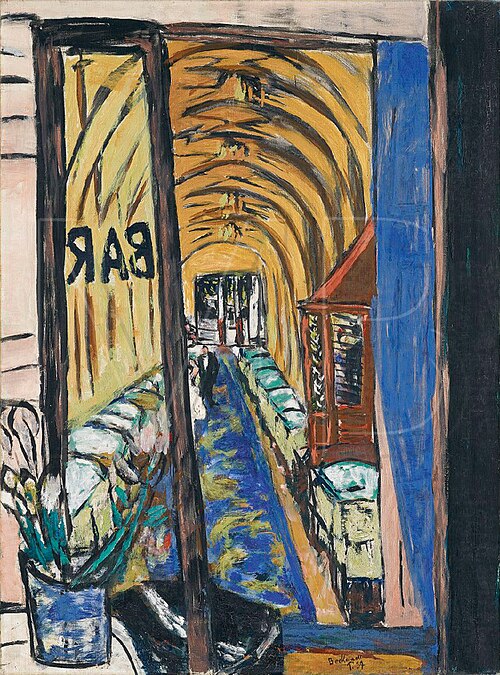 Bar in Paris / Claridge Bar, London / Ritz Bar Paris, 1939, Max Beckmann