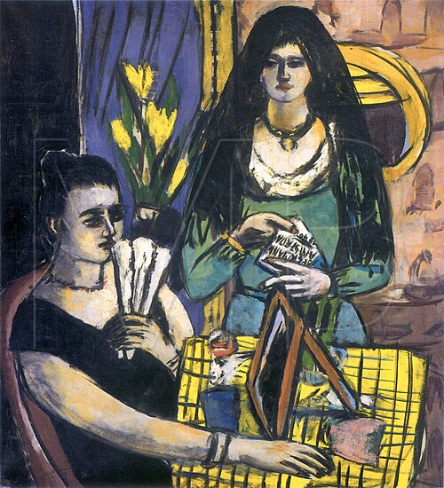 The Letter (Two Ladies) / Two Spanish Ladies, 1939, Max Beckmann