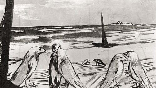 The Sea Gulls, 1940, Max Beckmann