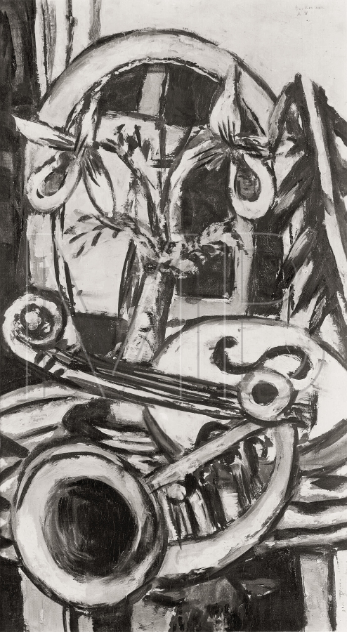 Still Life with Yellow Trumpet, 1941, Max Beckmann