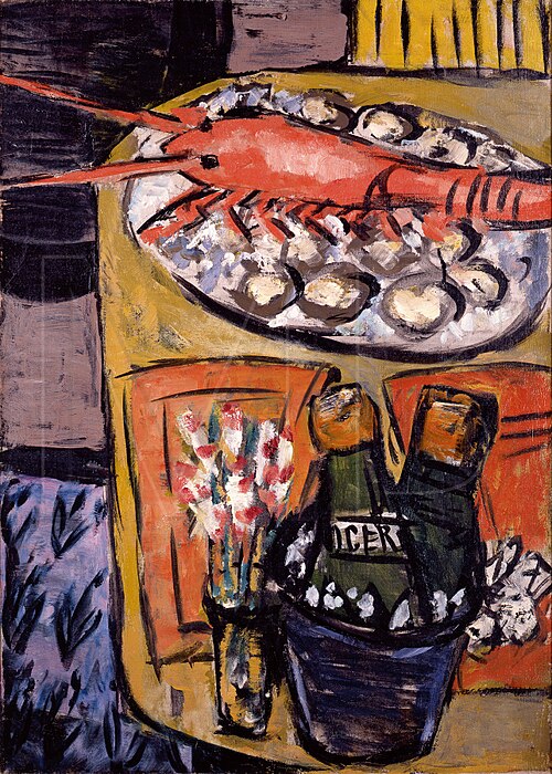 Lobster Still Life, 1941, Max Beckmann