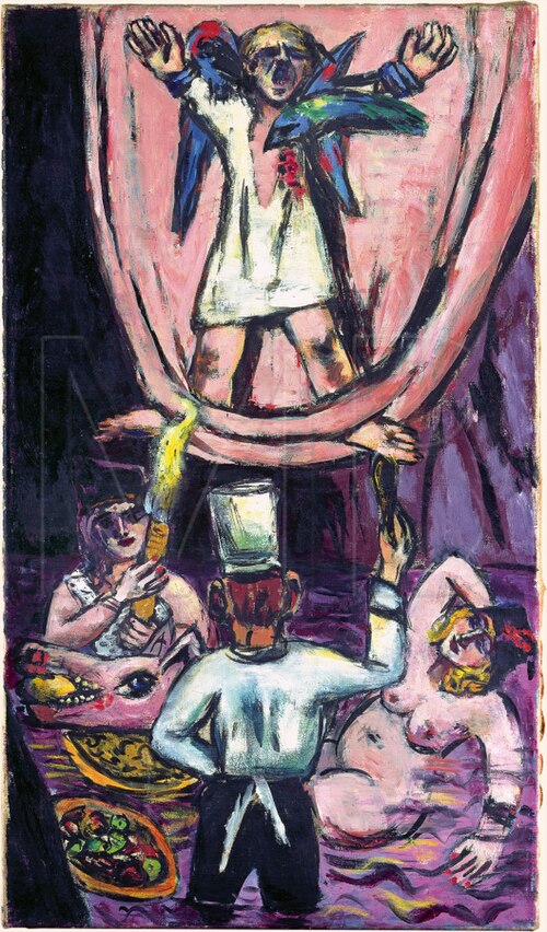 Prometheus / The Man Left Hanging, 1942, Max Beckmann