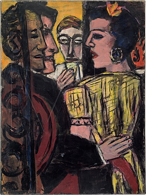 Bar Créola, 1943, Max Beckmann