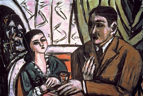 Artists Café, 1944, Max Beckmann