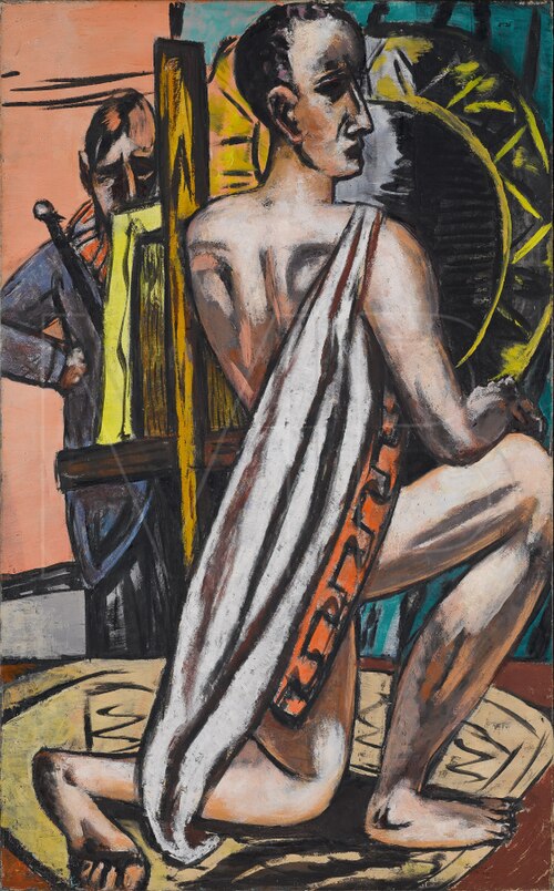 Academy I, 1944, Max Beckmann