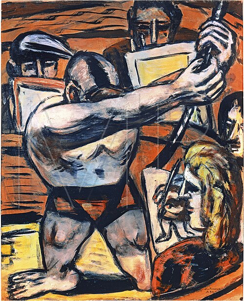 Academy II, 1944, Max Beckmann