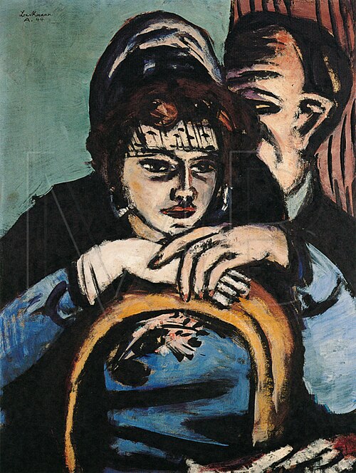 Loge II, 1944, Max Beckmann