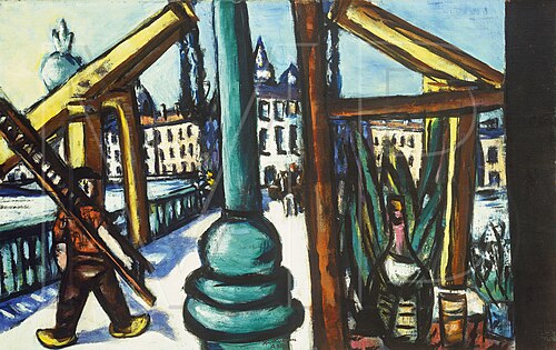 The Wooden Bridge, 1945, Max Beckmann