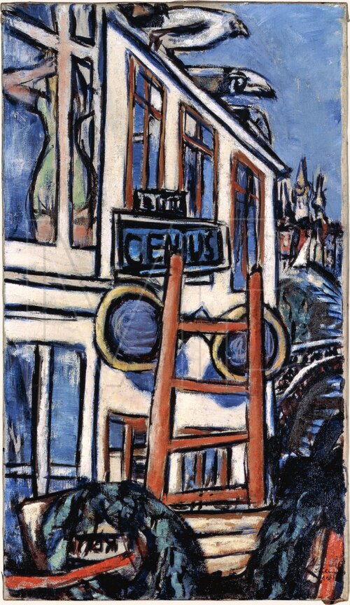 Genius, 1945, Max Beckmann
