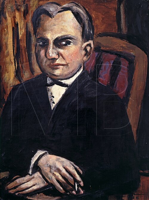 Portrait of Heinrich Simon, 1938, Max Beckmann