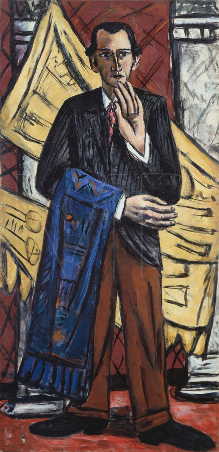 Portrait of a Rug Dealer, 1946, Max Beckmann