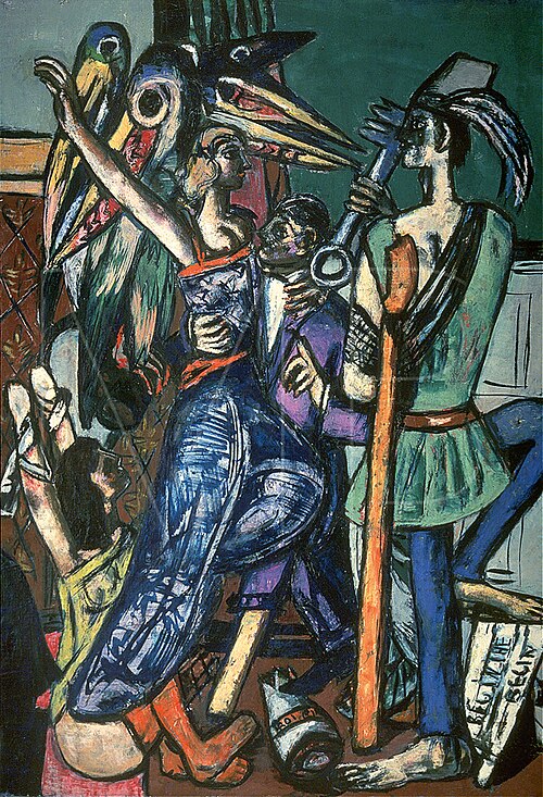 Begin the Beguine, 1946, Max Beckmann