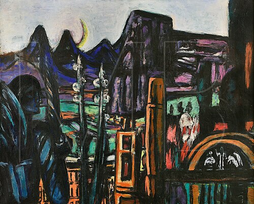 Baou de Saint-Jeannet, 1947, Max Beckmann