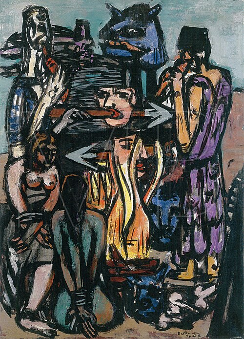 Sacrificial Meal, 1947, Max Beckmann