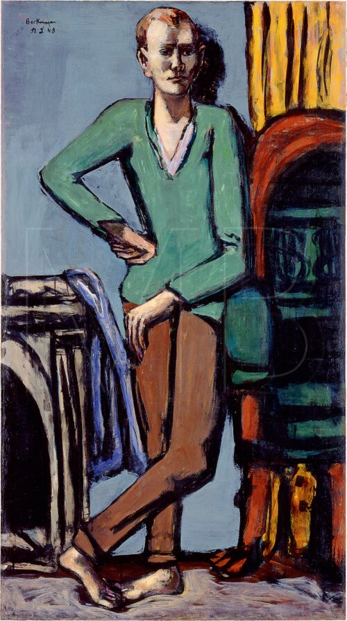 Portrait of Walter Barker, 1948, Max Beckmann
