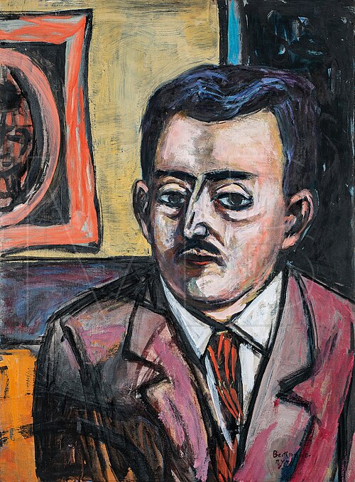 Portrait of Kenneth E. Hudson, 1949, Max Beckmann