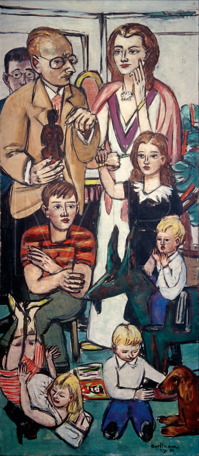 Family Portrait Henry R. Hope, 1950, Max Beckmann