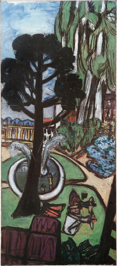 West-Park / Park in California, 1950, Max Beckmann
