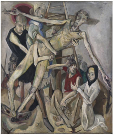 Descent from the Cross, 1917, Max Beckmann