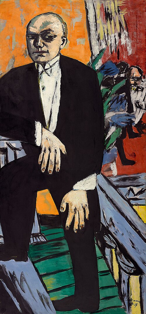 Autoportrait, 1937, Max Beckmann