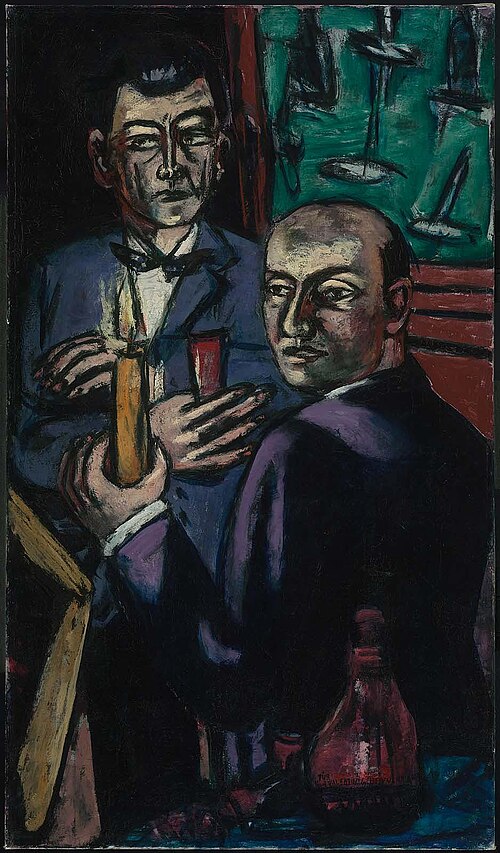 Double Portrait, 1946, Max Beckmann