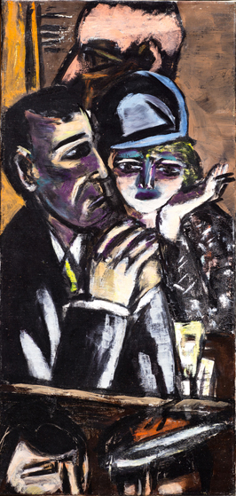 Bar, Brown, 1944, Max Beckmann