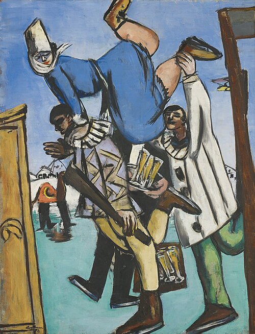 The Skaters, 1932, Max Beckmann