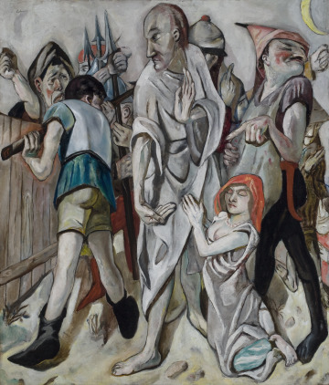 Christ and the Sinner, 1917, Max Beckmann