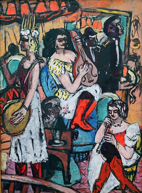 Ladies' Band, 1940, Max Beckmann