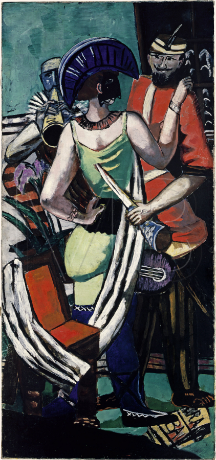 Carnival Paris, 1930, Max Beckmann