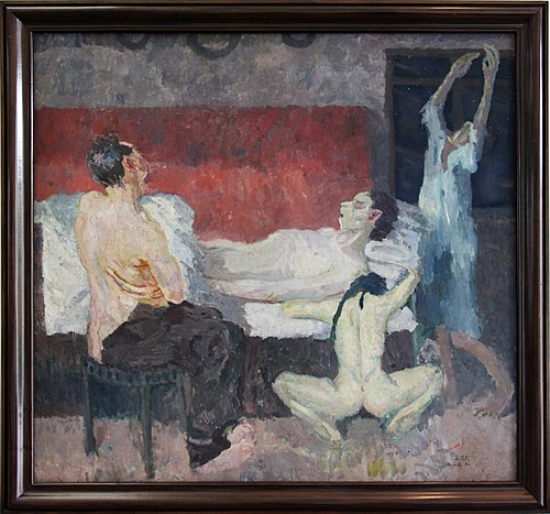 Large Death Scene, 1906, Max Beckmann