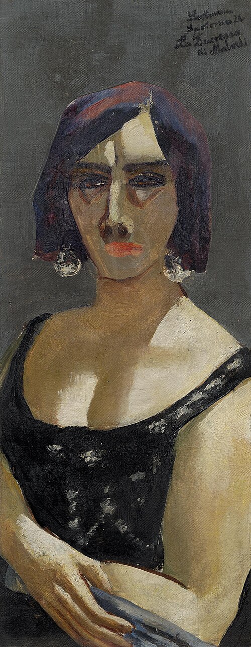 The Duchess of Malvedi, 1926, Max Beckmann