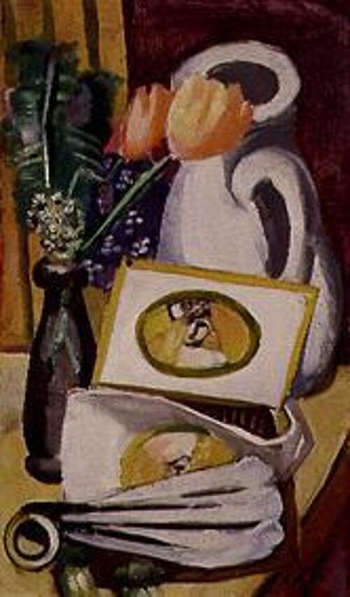 Still Life with Cigar Box, 1926, Max Beckmann